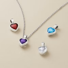 Heart Gemstone Pendant
