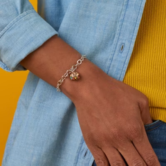 Enamel Cheeseburger Charm