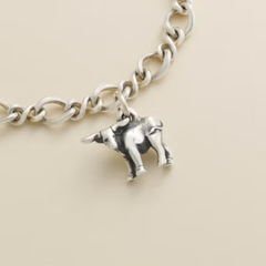 Mini Longhorn Charm