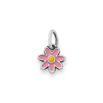 Enamel Mini Flower Charm