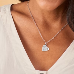 Always Better Together Heart Charm