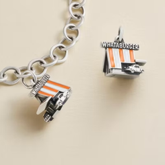Enamel Whataburger Original A-Frame Charm