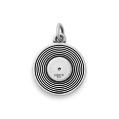 Greatest Hits Album Enamel Charm