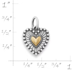 Shining Heart Charm