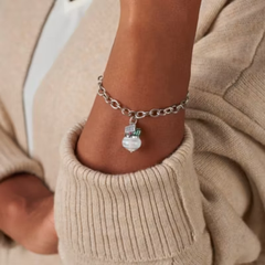 Enamel North Pole Art Glass Charm