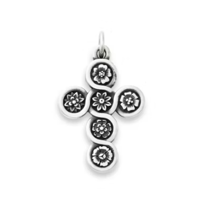 Flowering Cross Pendant