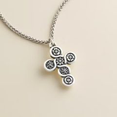 Flowering Cross Pendant