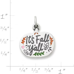 Enamel It's Fall Y'all Charm