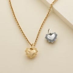 Brilliant Heart Charm