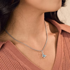 Butterfly Gemstone Charm