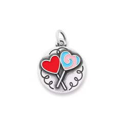 Enamel U R Sweet Lollipop Charm