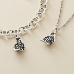 Mini Monarch Butterfly Charm