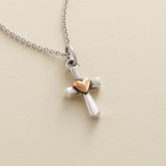 Enduring Love Cross Charm