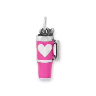Enamel Love My Cup Charm
