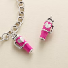 Enamel Love My Cup Charm