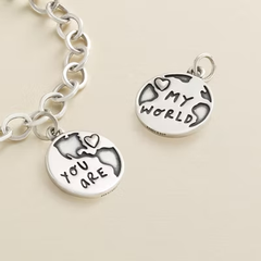 You are My World Charm
