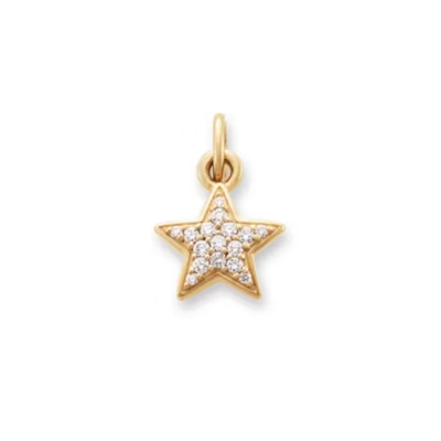 Diamond Pave Star Pendant