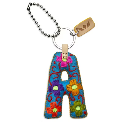 Consuela Alphabet Felt Handbag Charm