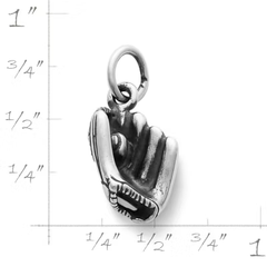Baseball and Glove Charm