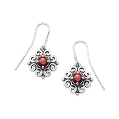 Spanish Lace Birthstone Dangle Earrings
