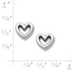 Heart Studs