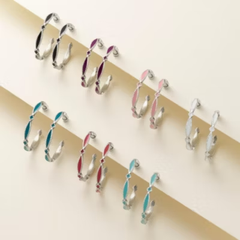 Enamel Cordoba Hoops