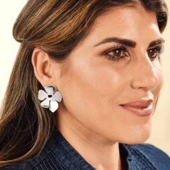 Floral Silhouette Earrings