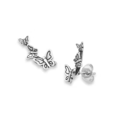 Dancing Butterfly Ear Climbers