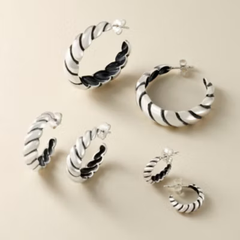 Half Twist Hoops