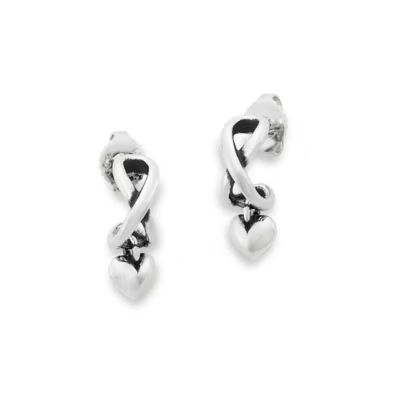 Delicate Infinite Love Hoops