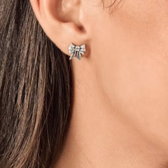 Tiny Bow Studs