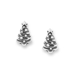 Petite Christmas Tree Studs
