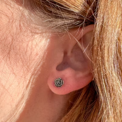 Rose Ear Studs