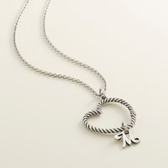 Changeable Heart Charm Necklace