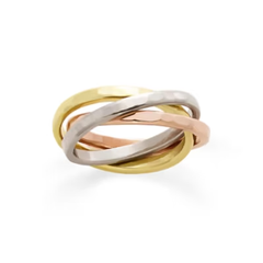 Entwined Trio Combo Ring