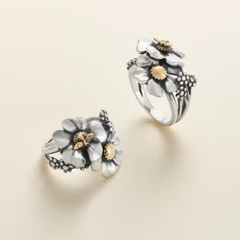 Blossoms and Bee Ring