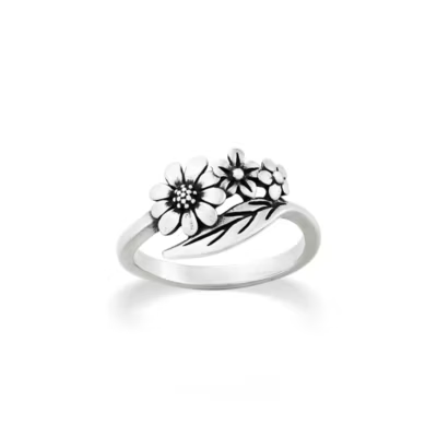 Floral Wrap Ring