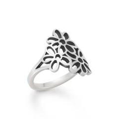 Open Floral Ring