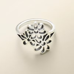 Open Floral Ring