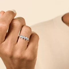 Love and Hearts Ring