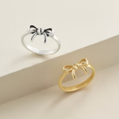 Delicate Bow Ring