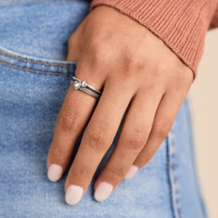 Nestled Hearts Ring