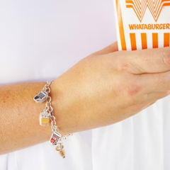 Enamel "Whataburger Fancy" Ketchup Charm