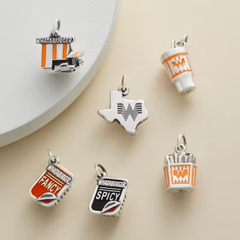 Enamel "Whataburger Spicy" Ketchup Charm